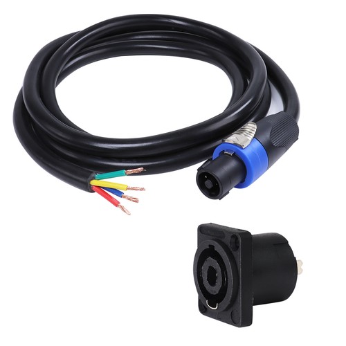 1pc speakon bare - bare, cable