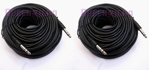 100ft 6 3mm stereo trs - 2, x