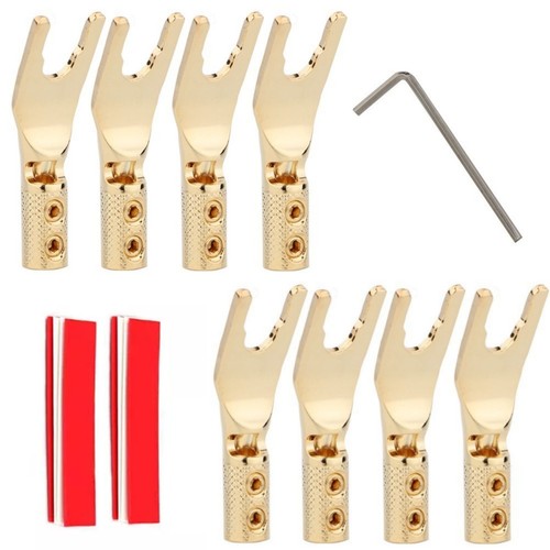 8pcs pure copper - copper, plug